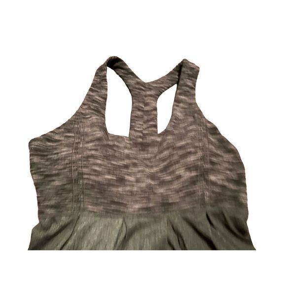 Lululemon  Power Dance Tank Heathered Charcoal Size 6 - Picture 3 of 6